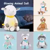 Plush Light - Up Toys Baby Doll Comfort Light z muzyką LED Star Light Baby Plusz