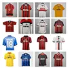 KAKA 90 91 Retro SOCCER JERSEYS home shirts 96 97 Gullit 02 03 04 Maldini Van Basten football RONALDO Inzaghi AC 06 07 09 10 SHEVCHENKO MILANs BAGGIO PIRLOFootball shirt