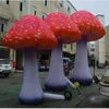 Ballon SAAYOK Riesiger aufblasbarer Pilz in mehreren Größen, aufblasbar, vollständig bedruckt, farbiges Modell, Dekor für Bar, Party, Bühne, Hinterhofdekorationen 230621