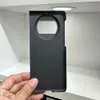 Custodia sottile magnetica in aramide in vera fibra di carbonio per Huawei Mate X3 Cover posteriore con armatura opaca