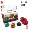 Spinning Top GT B-149 Spinning Tops Triplo Booster Set Lord Spriggan Dread Bahamut Slash Dragon 230621