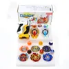 Kreisel Superking 6-teiliges Bey-Aufbewahrungsbox-Set mit Funkenwerfern und Griffen Kreisel Geschenk für Kinder 230621