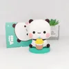 Objets décoratifs Figurines Yiers Mitao Bubu Dudu Figure Modèle Excitant Collection Mignon Action Kawaii Ours Jouet Poupée Ornement Maison Deroc Cadeau D'anniversaire 230621