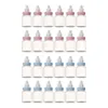 Emballage cadeau 12pcs bébé bouteille conception en plastique boîte à bonbons bouteille garçon bébé douche fête faveurs sacs-cadeaux enfants enfants jouets 230621