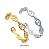 البيع بالجملة H Home Designer Bracelets للبيع خنزير أنف مفتوح سوار الإناث