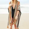 Bohemia Style Cover-ups Fashion Beach Swimwear Vintage Casual Women's Swimsuit Beach Dress Retro Women Cover Ups Sexy