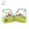 Gift Wrap 24pcslot Candy Box Cake Box For Kids Farm Animals Pig Cow Sheep Party Baby Shower Party Decoration Party Favor Supplies 230621