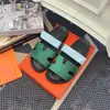 Kvinnors designer tofflor glider sandaler sommar sandaler sandles skor män klassiska varumärke strand glider avslappnad kvinna utanför tofflor skjutreglage strand