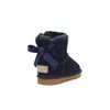 Peuter Classic Mini Australia kinderschoenen uggi Boots Meisjes Kinderen Winter Sneeuw Designer Boot Baby Kid Jeugd Jongens Warm Sneakers Zwart Roze Anjer Kastanje Paars