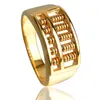Vintage Duim Ring Spins Abacus Ring Mannen Vrouwen Vinger Ring Mode Spinner Kralen Metalen Sieraden Decor Geschenken