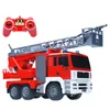 Big 1:20 RC 2.4G Big Control Electric Strażarnia Spray Fire Fire Toy Car Trickler Music Fire Car Silania edukacyjne zabawki