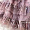 2023 Casual jurken zomer Franse vintage hol uit mesh kanten gepatchte pailletten a-line jurk dames zomer nieuwe fasie dunne feest elegante vestidos