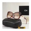 Designer Chanells Glasses Channelsunglasses Cycle Luxury Fashion Sports Polarize Sunglass Men Women Vintage Baseball Driving Square Leopard Print Sun Glasses