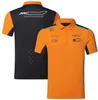 Polo da corsa F1 estiva nuova T-shirt con risvolto la stessa personalizzazione dello stile