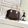 5A Designers Classic RIVOLI'S Women Handbags with Lock Large Capacity Travel High Quality Genuine Leather Shoulder Bag