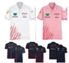 F1 racing T-shirt summer new polo shirt with custom