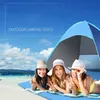 Tents and Shelters Upgrade Waterproof Beach Tent Foldable Outdoors UV Sun Shelter Lightweight ShadeBeach for 23 People 230621