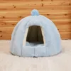 Kat Bedden Upgrade Kleine Hond Warme Pompoen Huis Grot Voor Kitten Puppy Huisdier Winter Benodigdheden Kussen Bed