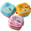 Bento Boxes kids cartoon plastic lunch box food bento microwave oven container tableware 230621