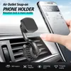 Suporte de telefone para carro com saída de ar giratória multifuncional de 360 graus com fivela magnética tipo suportes de telefone para carro