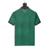 2023SSファッションポロスTシャツメンカジュアルTシャツ刺繍メデューサコットンポロシャツハイストリートカラーポロスシャツTシャツ高品質のカジュアル