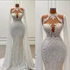 Sexy Dentelle Sirène Robe De Mariée 3D Fleurs Appliques Robes De Mariée Robe De Mariee Robes De Mariée291B