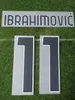 Da collezione 2023 IBRAHIMOVIC NAMESET KAKA GIROUD R.LEAO THEO TONALI DE KETELAERE MALDINI Stampa Personalizza Nome Numero Distintivo di calcio