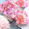 Подарочная упаковка 1Roll 2m Pink Flower Washi Pet Tape Planner Laser Gold Foil Decorative ScrapBooking Sticker