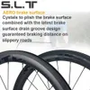 Cykelhjul Elitewheels SLT Road Carbon Aero A1 Brake RA18 Ceramic Bearing Hub Pillar 1423 Spoke Tubular Clincher Tubeless Wheelset 230621