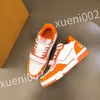 2023 nieuwe top Hot Luxe Designer Casual Schoenen kwaliteit merk sneakers Platte Platform Lace Up Daddy schoenen Vrouwen Mannen Gemengde kleur Dikke Zool Trainers