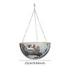 Planters Pots Disco Ball Hanging Flower Pot for Indoor Plants Flower Planter Bohemian Style Pots Globe Shape Hanging Basket Garden Decor Vase 230621