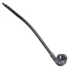 Smoking Pipes Black frosted resin filter pipe, long handle pipe