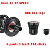 Bike Groupsets ARC 009 Boost Hub 15x110 12x148 10x141 MTB 32 Holes Cube Micro Spline Sram XD 12 Speed Cycle Wheel Rim With HG 230621