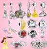 925 srebrny projektant Dangle Dangle Charm Roses odpowiednie do prymitywnego Pandora wisiorek żeńska modna akcesoria mody Bezpłatna dostawa
