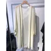 Summer Women Chiffon Beach Cardigan Sheer Cover Up badkläder Långa blusskjortor Kvinnliga toppar Loose Long Sun Protection