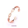 Wholesale H Home Designer Bracelets for sale Korean version minimalist small fresh pig nose bracelet with textured bare body hollowed out female co With Gift Box