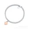 Original brand TFF Di style love pearl bracelet Street rose gold With 9BWZ