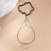 Sexy Luxury Water drop Rhinestone Pendant Leg Thigh Chain Women Summer Bikini Boho Elastic Band Bandage Garter Belt Body Jewelry