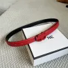 Cintura di design classico Cinture di chiusura colorate per donna Cintura di design di lusso Cintura con fibbia ad ago vintage Cinture 6 colori Larghezza 2,5 cm taglia 100-110