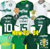 G.GOMEZ 23 24 Palmeiras FUSSBALLTRIKOT 25 Champions HOME GREEN DUDU RONY 2023 2024 GK Palmeira Away ZE RAFAEL Willian Fußballtrikots Dritte FELIPE MELO WESLEY Frau