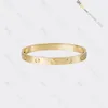 braccialetti firmati da donna love bracelet Bracciale rigido in acciaio al titanio placcato in oro che non sbiadisce mai anallergico, oro/argento/oro rosa; Negozio/21621802