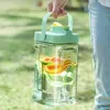 Bouteilles d'eau Portable Drinkware 3.5L Grande Capacité Boisson Jus Thé Boisson Baril Voyage En Plein Air Pique-Nique Scellé Nettoyage Facile