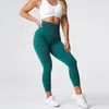 Tenue de yoga Femmes Leggings de yoga Leggings sans couture solides Nvgtn Marque Femmes Collants d'entraînement doux Tenues de fitness Pantalons de yoga Gym Wear XS S M L 230621