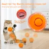 Electric Cat Toy Smart Automatic Rolling Bounce Ball Toys for Cats Interactive Toys Train