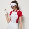 Outros Artigos Esportivos Roupas de Golfe Feminina Verão Moda Respirável Casual SelfCultivation Camiseta Esportiva de Alta Qualidade Camisa Pólo Top Antibolinhas 230621