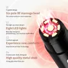 Massaggiatore viso RF MFIP Pulse Beauty Device EMS Ringiovanimento della pelle Light Pherapy Vibration Eye Massage Lift Anti Age 230621