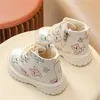 Frühling Herbst Kinder Turnschuhe Pu Leder Outdoor Kinder Sportschuhe Niedlichen Cartoon Kleinkind Kinder Martin Stiefel Mode Jungen Mädchen Seitlichem Reißverschluss Ankle Booties