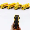 Diecast Model Car 4 PCS Education Car Children Kid Dra tillbaka Toy Warrior Engineering Vehicle Four Mini Car 230621