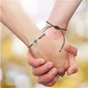 Pulseras de eslabones, 2 uds., pulsera de brújula, regalos para amigos para parejas, regalo a juego