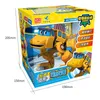 Jouets de transformation Robots Season Big ABS Gogo Dino Explore Deformation Car/Airplane avec Sound Action Figures Transformation Dinosaur Toys for Kids 230621